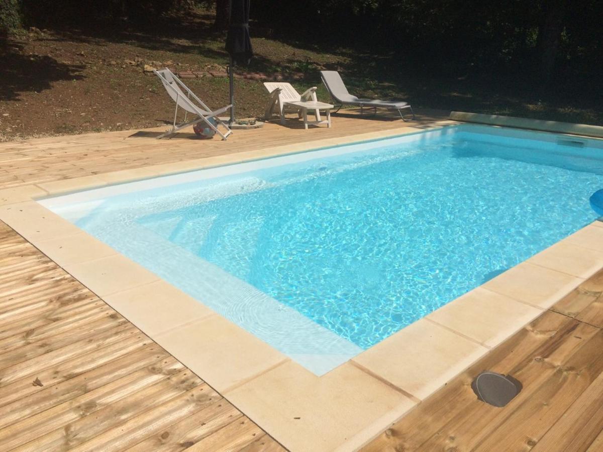Maison Chaleureuse Avec Piscine Padirac Eksteriør bilde